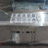 Double Flat Pan Fried Ice Cream Machine thumbnail-5