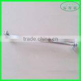 Slotted Upright Fitting Bracket On Wall Mounting Retractable Bar