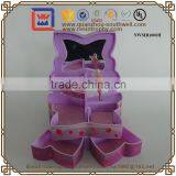 Fashion Plastic Jewelry Box With Drawer Toy Carousel Music Box thumbnail-1
