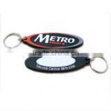 Soft PVC Key Chain Key Ring.
