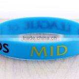 Hot Sale Wristband Custom OEM Printed Silicone Bracelet thumbnail-6