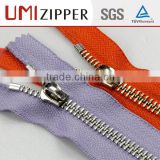 dedicated metal zipper for garment made in guangzhou China