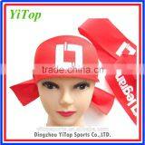 High Quality Printing Japanese Custom LOGO Cotton Men Karate Martial Arts Headband thumbnail-5