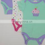 High Quality Soft Cotton Colorful Round Dot Cute Cartoon Pattern Designer Kids Clothes thumbnail-3