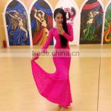 Wuchieal Lace Belly Dance Dress for Performance or Practice