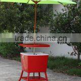 Ice Table Cooler With Umbrella thumbnail-1