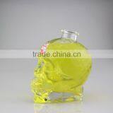Wholesale Crystal Skull Wine Bottle Whiskey Glass Bottle Shaped Glass Bottles thumbnail-1