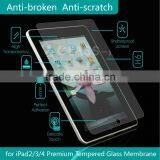 Manufacturer Anti-scratch GLASS-M Premium Tempered Glass Cell Phone Screen Protective film With 9H Hardness For Ipad2/3/4