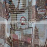Beautiful London City Design Baby Bedroom Digital Printed Window Curtain Fabric thumbnail-3