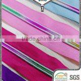 Custom Garments Accessorry Custom Colorful Teeth Rainbow Zipper