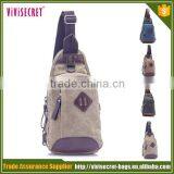 New Canvas Bag Messenger Shoulder Men Bag Sport Chest Bag thumbnail-2