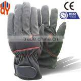 Men Winter Warm Windproof PU Gloves thumbnail-1