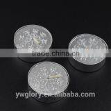 Sliver Glitter Snow Flake Tea Light, Glitter Flake Tea Light, Snow Flake Tea Light thumbnail-2