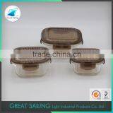 New Hot Microwaveable Food Storage Container Glass thumbnail-5