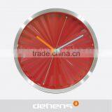 DEHENG 12 Inch Metal Wall Clock With 3D Dial thumbnail-5