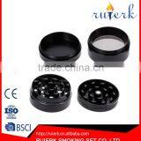 EK-866 Hot 4 Piece Metal Zinc Alloy Grinding Machine Tobacco Grinder Spice Herb Grinder thumbnail-5