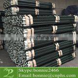 Green Painted With White Top T Post Ranch Fences