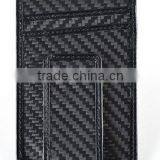 Unisex Luxury Magnetic Carbon Fiber Wallet Card Holder Factory Wholesale Price thumbnail-4