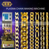 Gold High Speed Chain Making Machines for 21ct Cable Chain 020mm