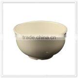 Food Melamine Material Green & White Double Color Two Tone Hotel Plastic Large Bowls thumbnail-4