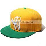 Best Sale Fashion Flat Bill 6 Panel Custom Cotton Twill Snapback Cap thumbnail-4