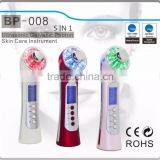 LCD display Nano light therapy 3MHZ Ultrasonic Nutrition in facial beauty instructment