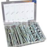 TC BV Certification 100pc Hardware High Tensile Bolt&Nut Assortment