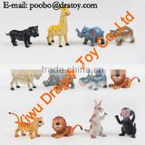 2016 newest hot sale plastic animal toys