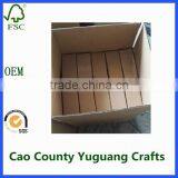 Custom Wooden Wall Mounted Holder Wall Mount Business Card Holder thumbnail-2