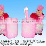 Promotion Resin Brush Pot - Beetle Home Decoration thumbnail-1