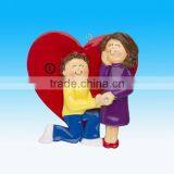 Hotsale Ceramic Couple Lover Ornament for Valentines Day Gift thumbnail-1