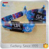 EPC Classic 1 Gen 2 Festival Wristband Rfid Textile Uhf Tag Woven Rfid Band thumbnail-1