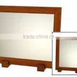High Quality Wood Framed Tabletop Mirror thumbnail-2