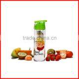 700-800ML Fruit Infusion Infusing Infuser Water Bottle Sports Health Maker Flip Lid thumbnail-4