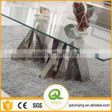 C407 Hot Selling Living Room Rectangle Glass Furniture thumbnail-2