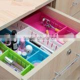 Fashion 3 Lattices Sundries Plastic Divided Storage Box/DIY Storage Box thumbnail-3