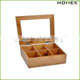 Bamboo Tea Box Bundle Tea Bag Storage/Homex_Factory thumbnail-2