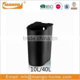 10L/40L Stainless Steel Pedal Trash Bin thumbnail-2