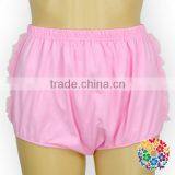 Plus Size Women Ruffle Bloomer Pink Organic Cotton Panties Wholesale Women Underwear thumbnail-3