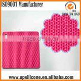 Heat Resistant Hot Dishes Pots Pans Plates Mate Trivet Silicone Mat thumbnail-1