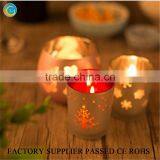 Cylinder Shape Glass Candle Jar thumbnail-3