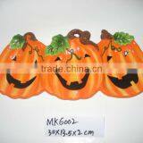 Halloween Decorative Ceramic Pumpkin Plate thumbnail-1