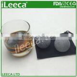 Natural Soapstone Whiskey Sipping Stones Ball Best Wine Gift Set for Christmas thumbnail-4