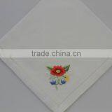 Luxurious 100% Cotton Embroidered Table Napkins With Hemstitch, Set of 6, Various Designs thumbnail-5