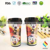 16oz Double Wall Magic Hard Plastic Tumbler Cup Coffee Mug thumbnail-2