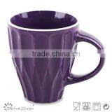 Colour Band Decal Porcelain Mug With Spoon Porcelain Mug Top Sale thumbnail-4