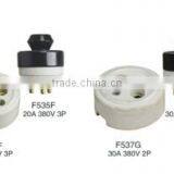 2 or 3 Phase Male and Female Industrial Plug and Socket 30A/20A 380V thumbnail-2