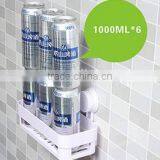 Vacuum Suction Cup Bathroom and Kitchen Plastic Rectangle Shelf/holder thumbnail-3