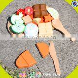 Wholesale Children Wooden Toy Food DIY Baby Wooden Toy Food Role Play Kids Wooden Toy Food W10B107 thumbnail-4