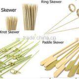 Cheap Grill Barbeque Eco-friendly Bbq Flexible Bamboo Skewers(sticks) thumbnail-3